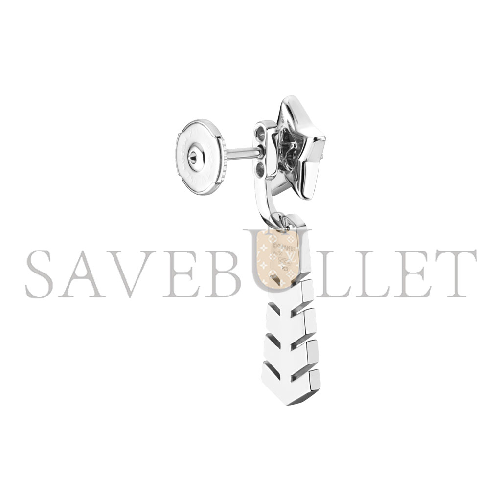 Ch*el comÈte chevron single earring j11380